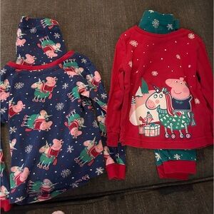 2T Peppa Pig Christmas Pajamas